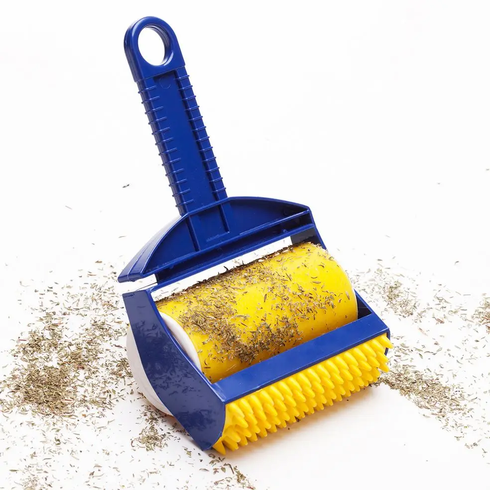 Clothes Blankets Pet Hair Sticky Lint Roller Brush