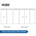 RD2 residential automatic glass sensor sliding door operator/ device/ opener using belt