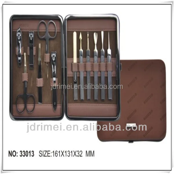 business gift for men/nail tools in manicure pedicure set/salon