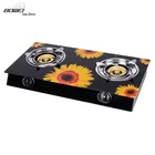 Saving energy 2 burner table top cooking ceramic gas stove
