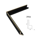 Modern Gold Silver Large Floating Wooden Painting Picture Frame Molding