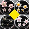 4 Pcs One Sets Flower Shaped Perfume Diffuser For Women Car Air Fresheners