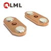 OEM ODM AAA Quality Cheap Metal Brass Electrical Battery Contact Plate Manufacturer From China