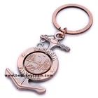 souvenir panama gift metal brass color nautical keychain (BK11379)