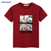 Wholesale men's organic clothing custom printed T shirt design