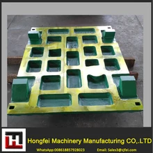 Metso c105 c106 c110 c116 jaw crusher spare parts jaw plate