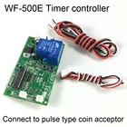 Coin acceptor operated timer big power relay switch control board