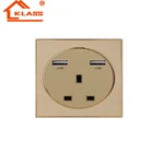 factory OEM high quality UK type 13 amp electrical socket plug 3 pin outlet