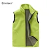 new style wholesale green custom winter sleeveless windproof cheap polar mens fleece vest