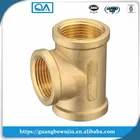 Wholesale good quality female tee brass plumbing fitting