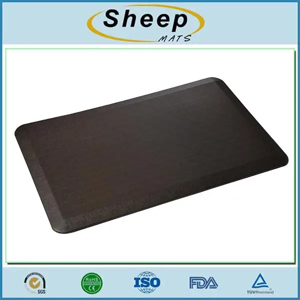Non-slip pu foaming floor anti fatigue office comfort standing mat