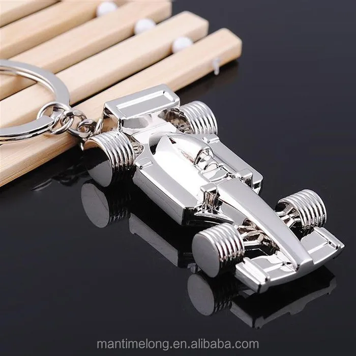 f1 racing car shaped keychain key ring key holder hot gift cheap