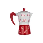 Cheapest & Hihg Quality 1/2/3/6/9/12/14cup Italian Love Coffee Maker High Quality Gas Coffee Maker for Home/Outdoors
