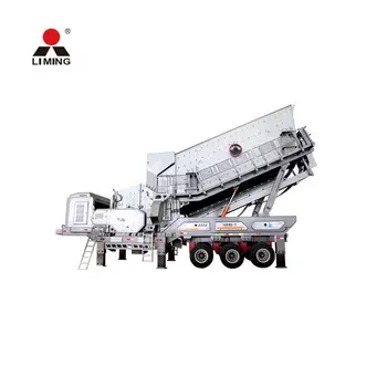 High efficiency pebble mobile crusher plant price in mexico