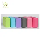 high density anti skid natural cork eva foam yoga block