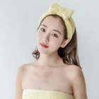 Fashion cute custom logo headband makeup spa headband