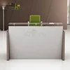 attractive design office reception counter table for sale