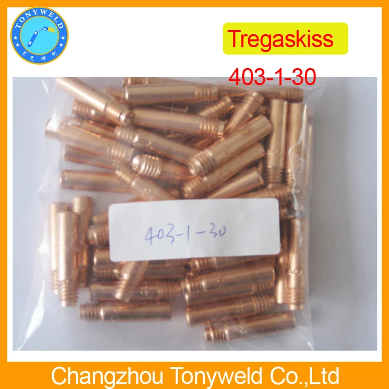 Tregaskiss mig accessories heavy duty contact tips 403-1-45 Ecu-1.2mm