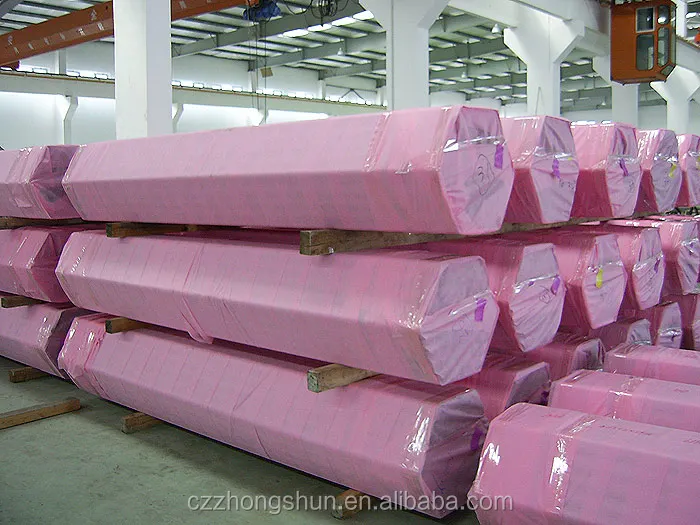 black round metal carbon erw steel pipe