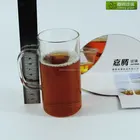 Hand blown cheap single/double walls water glass cup/jar/bottle/vase with handle