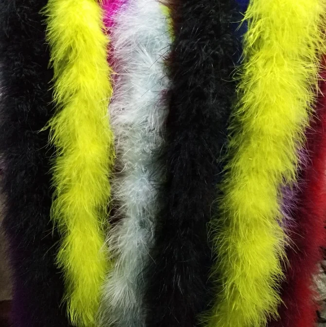 GREEN FEATHER BOAS CHANDELLE 6 Feet 60 grams BEST PRICE Retail $9.99 to $14.99