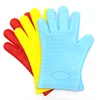 Food Grade Durable Heat insulating Resistant Silicone BBQ Cooking Glove Microwave Oven Baking Gloves