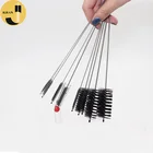 Stainless Steel Glass Bottle Mini Cleaner Drinking Straw Bottle Cleaning Brush Set