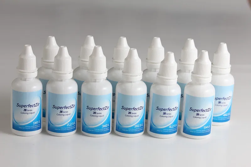 Aidite Coloring Liquid/ 16color Dipping Liquid For Zirconia Crown