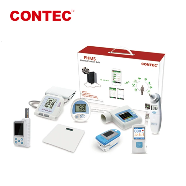 Contec PHMS Gesundheit Produkt Anzug Bluetooth unterstützt Android und ios-system telemedizin geräte