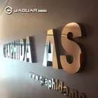 Top sale Mirror Polished Stainless Steel Metal Letters 3D Signage