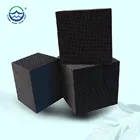 High quality air filter rectangular honeycomb activated carbon for sale