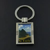 Famous Souvenirs Key Chain With St. Lucia View