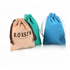 Velvet Cloth Jewelry Pouches / Drawstring Bags 4.7" x 3.1"