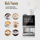 One touch fully automatic bean to cup espresso coffee machine