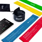 Resistance Loop Bands - Set of 4 Fitness Elastic Bands for Workout or Physical