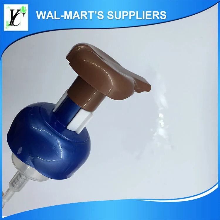 42mm wholesale white plastic soap foam pump for skin care