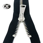 Zipper 8 Metal Zipper #8 Metal Zipper Standard Teeth Top Sale Front To Back Jeans Zipper Run Smoothly