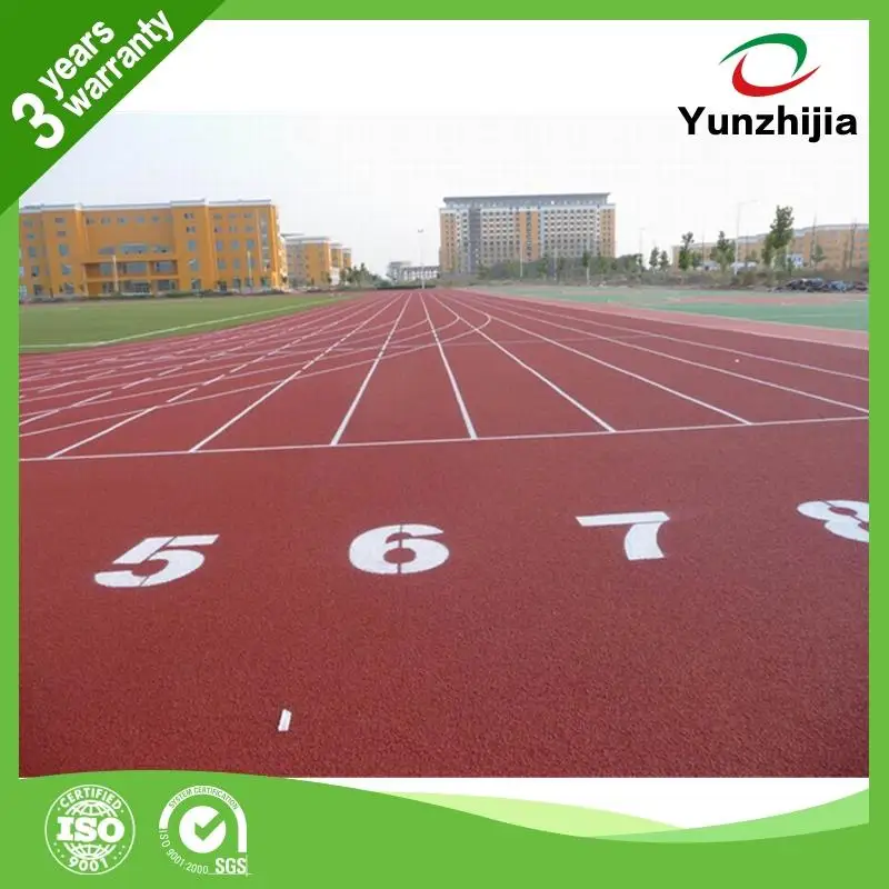 Good quality synthetic running track surfacing materials for high school