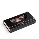 Custom recycled eco-friendly luxury Cheap cardboard eyelash packaging box with customized logo