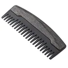 2019 wholesale new design zinc alloy hair beard comb beard comb metal