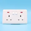 CE Approval British standard wall switch and socket electric plugs sockets 13 amp electric switched socket
