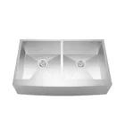 Handmade Stainless Steel Farmhouse Apron Kitchen Sink JDH-8051