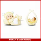 lovely baby figurine dolls baby talking bobble head cheap promotional