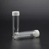 Hot sale clear medical herb pre-roll weed glass doob tubes screw top cap 120mm joint tube blunt glass vials tubes
