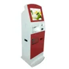 19 inch free stand touch screen cash acceptor kiosk terminal with printer/card reader/coin acceptor for bitcoin atm