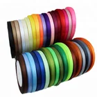 1/4'' (6mm) satin ribbon wholesale gift Wrapping christmas decoration label ribbon roll (25 yards/roll)