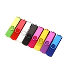 Real Capacity Branded 2 In 1 Otg Usb Stick 3.0 Memoria 4gb Mini Pendrive Bulk Cheap Novelty Usb Stick