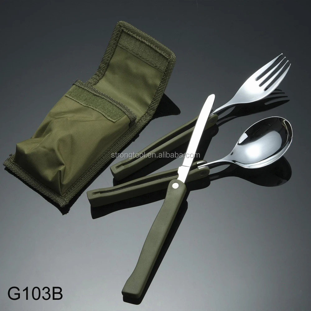 440 #屋外ツールステンレス鋼食器プラスチックスプーン仕入れ・メーカー・工場