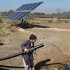 Renewables Solar Panel Systems Pumping Water For Agriculture Irrigation 100m 200m Head lift