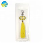 Wholesale Cuastom Metal/Polyester/Acrylic Stone Keychain
